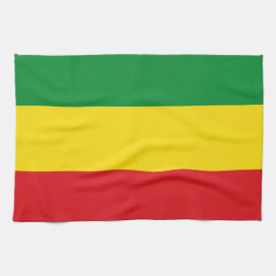 Rastafari-vlag Rasta Ethiopisch Theedoek
