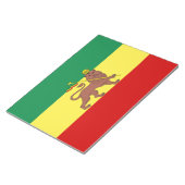 Rastafari-vlag (Rastafari) (Rasta) Notitieblok (Schuin)