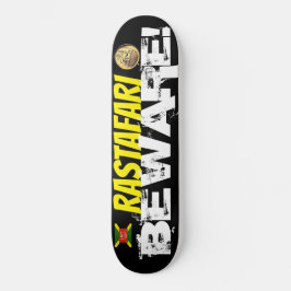 RASTAFARI WEES VOORZICHTIG Skateboard