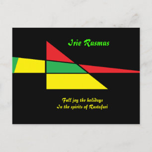 Rastafari wenskaarten-irie rasmas briefkaart