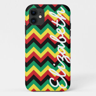 Rastafarian Chevron Case-Mate iPhone Case