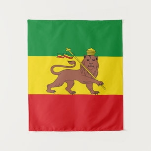 Rastafarian Ethiopia Flag Wandkleed