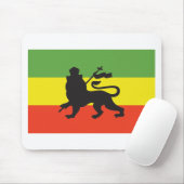 Rastafarian Flag Muismat (Met muis)