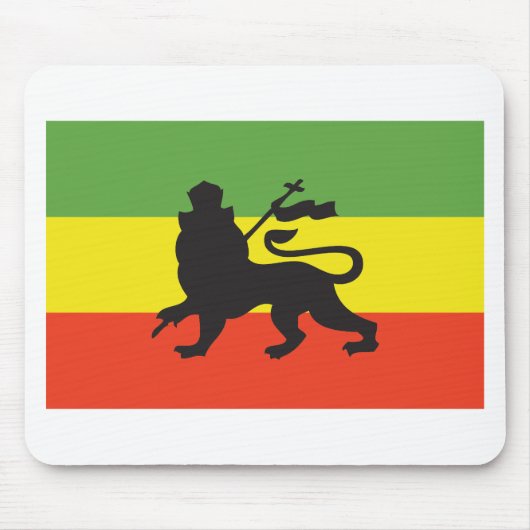 Rastafarian Flag Muismat (Voorkant)