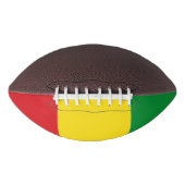 Rastafarian Flag Rasta Ethiopian American Football (Voorkant)