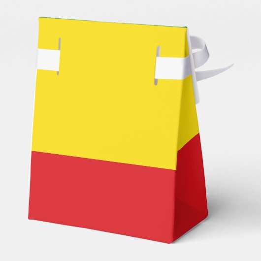 Rastafarian Flag Rasta Ethiopian Bedankdoosjes (Achterkant)