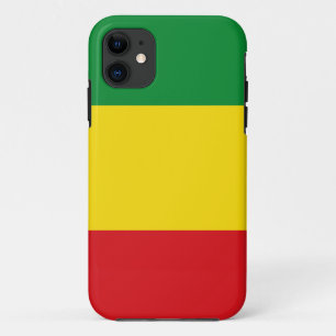 Rastafarian Flag Rasta Ethiopian Case-Mate iPhone Case