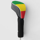 Rastafarian Flag Rasta Ethiopian Golfheadcover (Schuin)