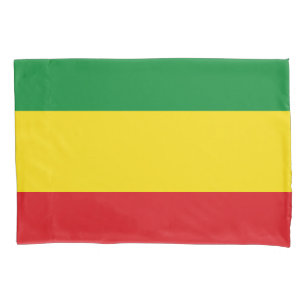 Rastafarian Flag Rasta Ethiopian Kussensloop