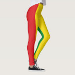 Rastafarian Flag Rasta Ethiopian Leggings<br><div class="desc">Rode,  groene en gele kleuren vertegenwoordigen de vlag van het Rastafarianisme,  maar zijn ook een vlag van Ethiopië. Hier is een Rasta-cadeau van hoge kwaliteit en een geweldig design voor alle rastafariërs. Bezoek onze winkel om meer coole Rasta-cadeautjes en andere cadeauideeën van wereldvlaggen te vinden.</div>