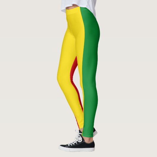 Rastafarian Flag Rasta Ethiopian Leggings (Links)