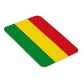 Rastafarian Flag Rasta Ethiopian Magneet (Rechterzijde)