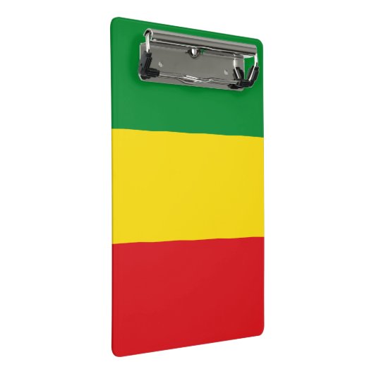 Rastafarian Flag Rasta Ethiopian Mini Klembord (Schuin)