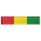 Rastafarian Flag Rasta Ethiopian Naambordje (Voorkant)