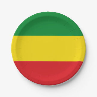 Rastafarian Flag Rasta Ethiopian Papieren Bordje