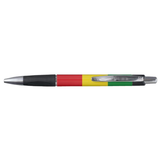 Rastafarian Flag Rasta Ethiopian Pen (Achterkant)