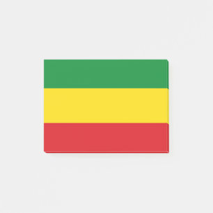 Rastafarian Flag Rasta Ethiopian Post-it® Notes