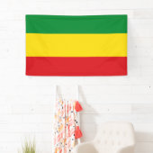 Rastafarian Flag Rasta Ethiopian Spandoek (Insitu)