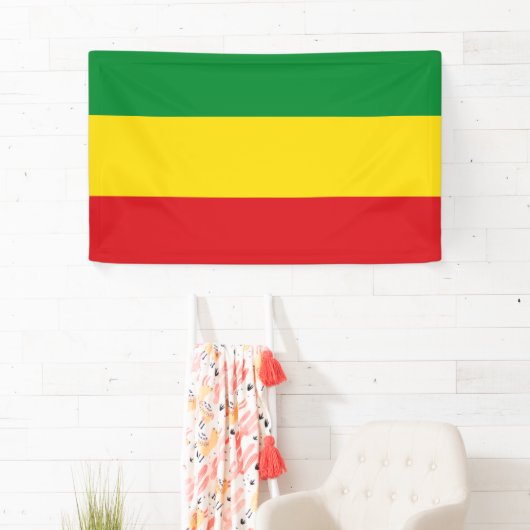 Rastafarian Flag Rasta Ethiopian Spandoek (Insitu)
