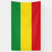 Rastafarian Flag Rasta Ethiopian Spandoek (Verticaal)