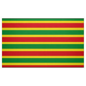 Rastafarian Flag Rasta Ethiopian Stof (Fat Quarter)