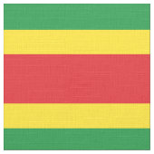 Rastafarian Flag Rasta Ethiopian Stof (Close Up)
