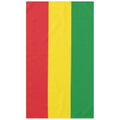 Rastafarian Flag Rasta Ethiopian Tafelkleed (Voorkant)