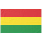 Rastafarian Flag Rasta Ethiopian Tafelkleed (Voorkant (Horizontaal))