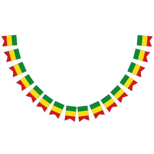 Rastafarian Flag Rasta Ethiopian Vlaggetjes (Alle)