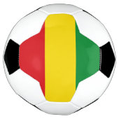 Rastafarian Flag Rasta Ethiopian Voetbal (Gedraaid)