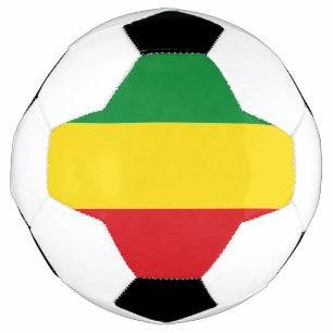 Rastafarian Flag Rasta Ethiopian Voetbal