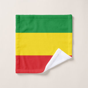 Rastafarian Flag Rasta Ethiopian Washandje