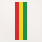 Rastafarian Flag Rasta Ethiopian Yogamat (Voorkant)