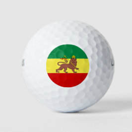 Rastafarian Flag (Rastafarianisme) (Rasta) Golf Ba Golfballen