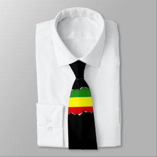 Rastafarian Flag Stropdas