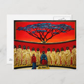 Rastafarian last Super Briefkaart (Voorkant / Achterkant)