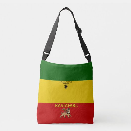 Rastafarian Mode Bag voor hem Crossbody Tas (Voorkant)