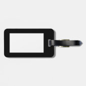 Rastafarian Paint Stripes Bagagelabel (Achterkant horizontaal)