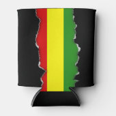 Rastafarian Pride Flag Blikjeskoeler (Voorkant)