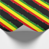 Rastafarian Pride Flag Cadeaupapier (Hoek)