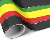 Rastafarian Pride Flag Cadeaupapier (Rol Hoek)