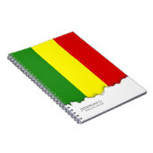 Rastafarian Pride Flag Notitieboek (Rechterzijde)