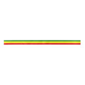 Rastafarian Pride Flag Satijnen Lint (Voorkant)