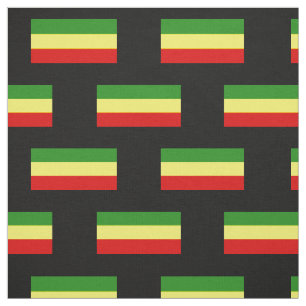 Rastafarian Pride Flag Stof