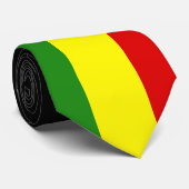 Rastafarian Pride Flag Stropdas (Opgerold)