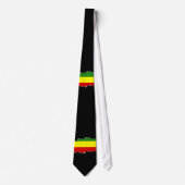 Rastafarian Pride Flag Stropdas (Voorkant)