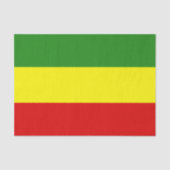 Rastafarian Pride Flag Tissuepapier (Voorkant)