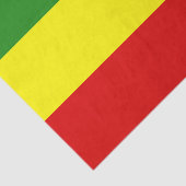 Rastafarian Pride Flag Tissuepapier (Detail)