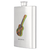 Rastafarian Reggae Guitar Jamaicaanse Vlag Flacon (Links)