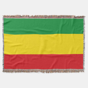 Rastafarian Vlag Rasta Ethiopisch Deken